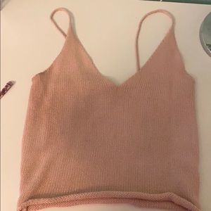 Brandy Melville pink top